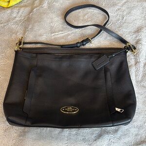 Coach pebble leather hand/shoulder bag